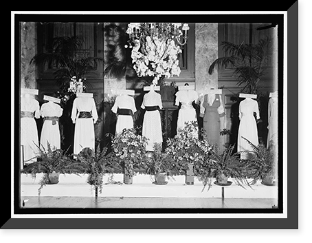 Historic Framed Print, COTTON FASHION SHOW - 2,  17-7/8" x 21-7/8"