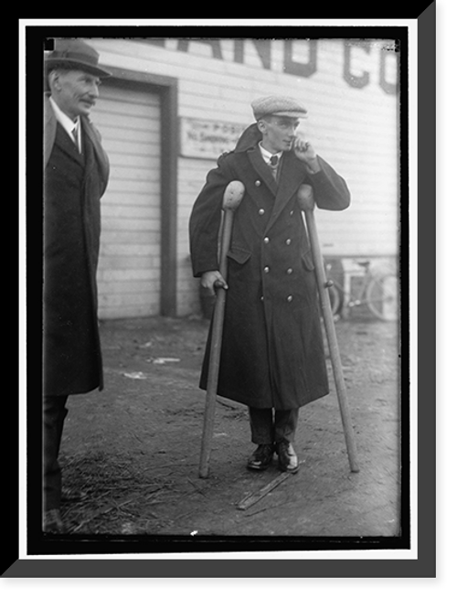 Historic Framed Print, BRITISH EMBASSY. CONNECTICUT AVENUE AT M STREET, WASHINGTON, D.C. ONE OF STAFF WITHA BRITISH 'TOMMY',  17-7/8" x 21-7/8"