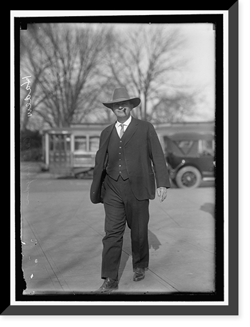 Historic Framed Print, HAYDEN, CARL. REP. FROM ARIZONA, 1912-1927; SENATOR, 1927- - 2,  17-7/8" x 21-7/8"
