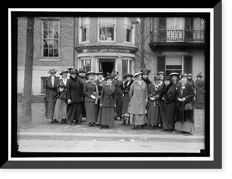 WOMAN SUFFRAGE - 5, Antique Poster