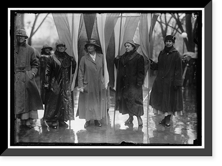 WOMAN SUFFRAGE (MISC. INDIVIDUAL SUFFRAGETTES) - 2 Classic, Historic Print
