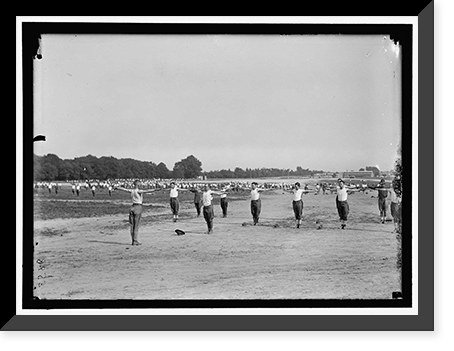 FORT MYER OFFICERS TRAINING CAMP - 6, Antique Print