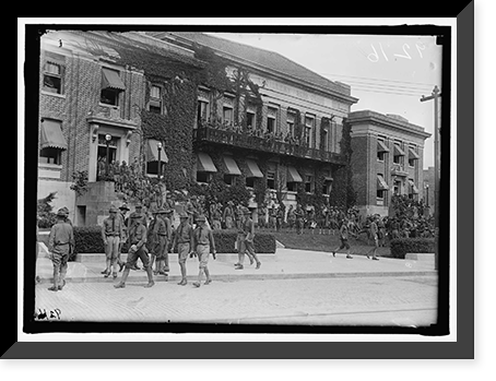 MILITARY TRAINING - 4, Antique Wall Art