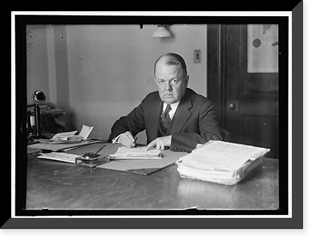WOOLLEY, ROBERT W. COMMISSIONER, I.C.C.; DIRECTOR OF MINT; DIRECTOR OF PUBLICITY, 1ST LIBERTY LOAN - 2, Vintage Print