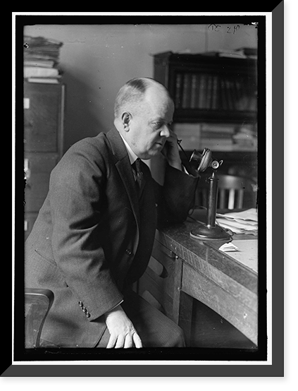 WOOLLEY, ROBERT W. COMMISSIONER, I.C.C.; DIRECTOR OF MINT; DIRECTOR OF PUBLICITY, 1ST LIBERTY LOAN - 3, Vintage Print