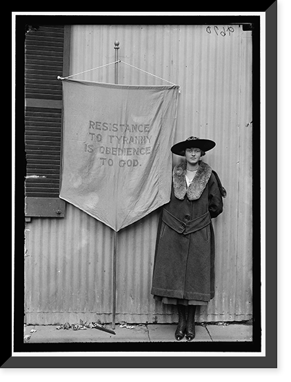 WOMAN SUFFRAGE (MISC. INDIVIDUAL SUFFRAGETTES) - 3, Vintage Print