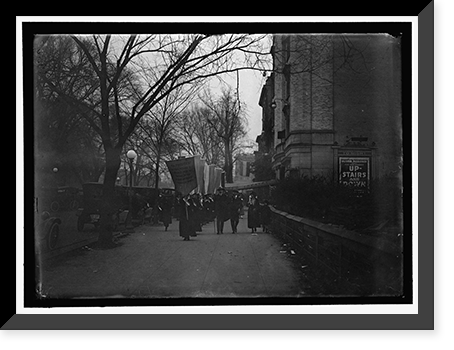 WOMAN SUFFRAGE PICKETS - 27, Antique Poster