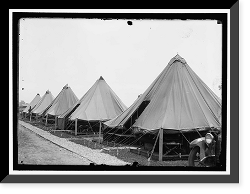 Historic Framed Print, CAMP DIX #2. MISC. VIEWS - 3,  17-7/8" x 21-7/8"