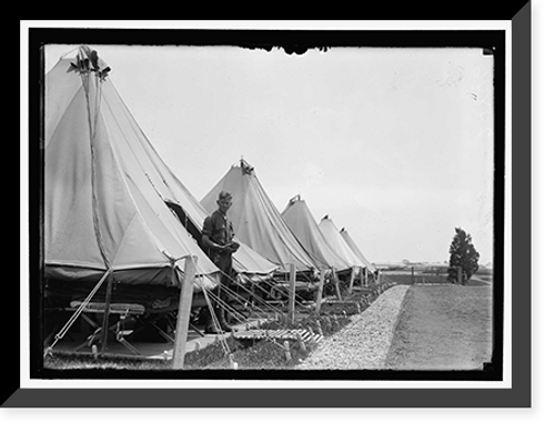 Historic Framed Print, CAMP DIX #2. MISC. VIEWS - 7,  17-7/8" x 21-7/8"