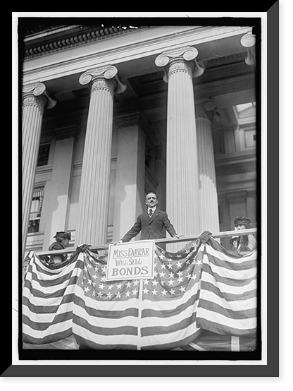 LIBERTY LOANS. SOUSA'S BAND PLAYING FOR 4TH LIBERTY LOAN DRIVE - 4 Classic, Vintage Poster