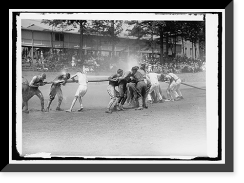 Historic Framed Print, FOURTH OF JULY. SCENES IN CELEBRATION AT WALTER REED - 5,  17-7/8" x 21-7/8"