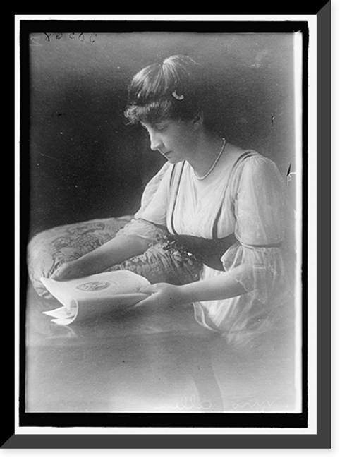 Historic Framed Print, ALLEN, MRS.,  17-7/8" x 21-7/8"