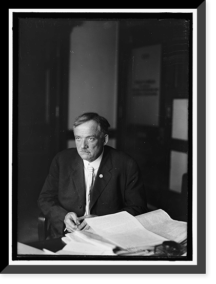PLUMB, GLENN EDWARD. LAWYER. AT DESK, Antique Poster
