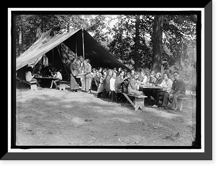 NATIONAL EMERGENCY WAR GARDENS COM. GIRL SCOUTS AND OTHERS - 7, Antique Print