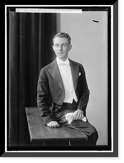 Historic Framed Print, COLE, CLARKE P. PORTRAIT - 4,  17-7/8" x 21-7/8"