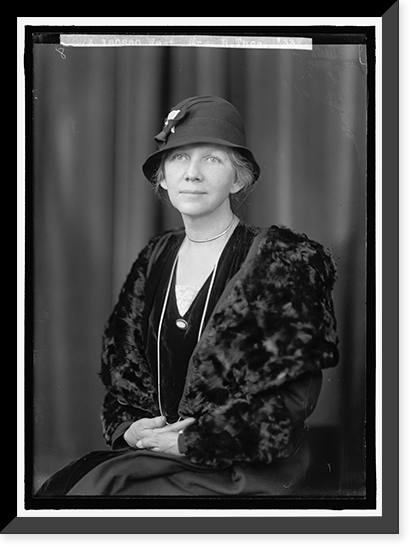 WEST, R. THOMAS, MRS. PORTRAIT, Vintage Print