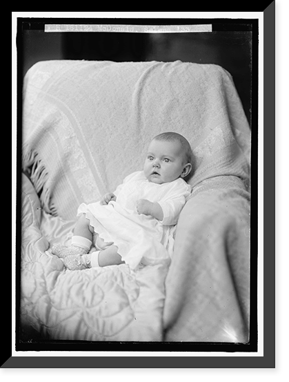 McDONALD, SELENA. BABY. PORTRAIT, Antique Wall Art