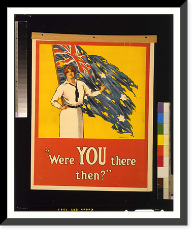 Were YOU there then?. Harry J. Weston, Antique Poster