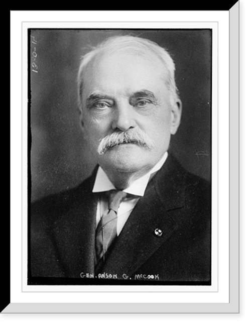 Historic Framed Print, Gen. Anson G. McCook,  17-7/8" x 21-7/8"