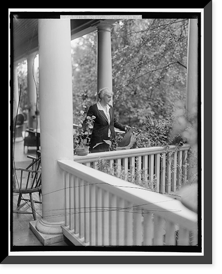 Historic Framed Print, HOOVER, HERBERT C., MRS. - 2,  17-7/8" x 21-7/8"