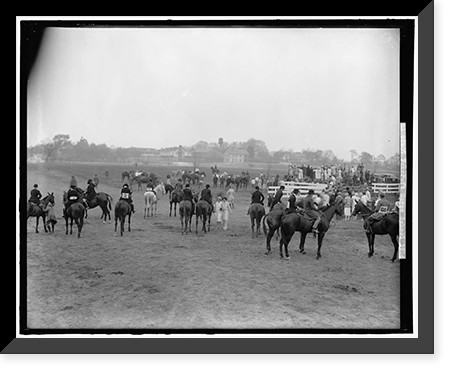 FOXCROFT HORSE SCHOOL, Antique Poster