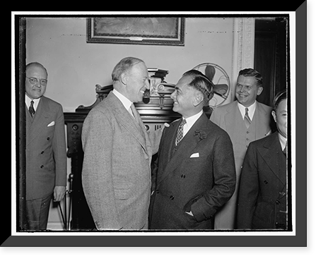 Study plan for early independence of Philippines. Washington, D.C., April 19. Assistant Secretary of State Francis B, Vintage Wall Art
