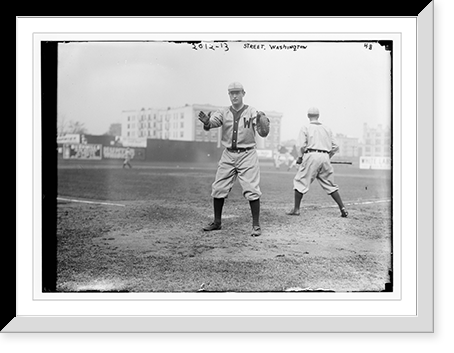 Historic Framed Print, Gabby Street, Washington, AL (baseball),  17-7/8" x 21-7/8"