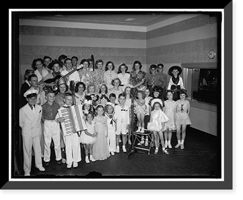 Historic Framed Print, Children Frolic NBC - 2,  17-7/8" x 21-7/8"