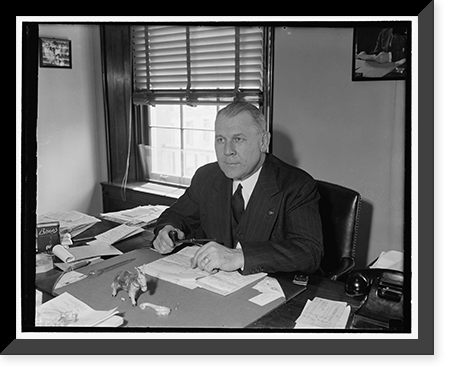 Rep. Grahm A. Baden, Antique Poster