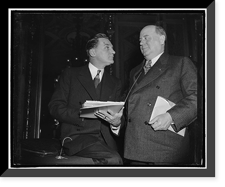 Oppose secrecy on aid given by U.S. to French air mission. Washington, D.C., Feb. 13. Senator Gerald P, Antique Poster