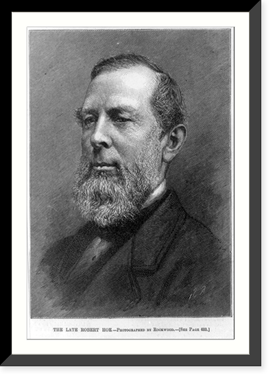 The late Robert How, Antique Print