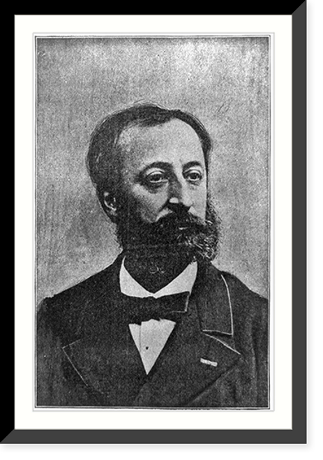 Historic Framed Print, Camille Saint-Saens,  17-7/8" x 21-7/8"