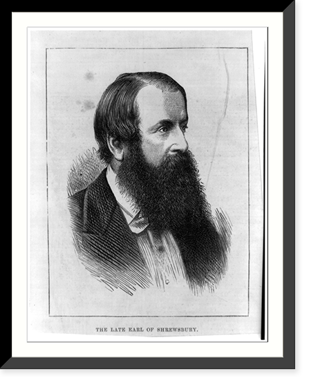 The late Earl of Sherewsbury Classic, Antique Print