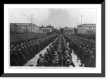 Historic Photo Print - Fahneneid - Great Gift for History Buffs