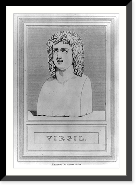 Historic Framed Print, Virgil, 70-19 B.C.,  17-7/8" x 21-7/8"