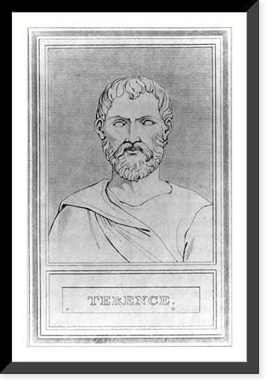 Terence, 195-159 B.C. Classic, Antique Poster