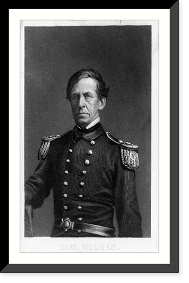 Charles Wilkes, 1798-1877, Historic Print