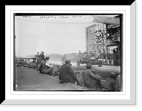 Historic Framed Print, Edicott's "Cole",  17-7/8" x 21-7/8"