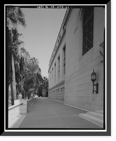 Historic Framed Print, Los Angeles City Hall, 200 North Spring Street