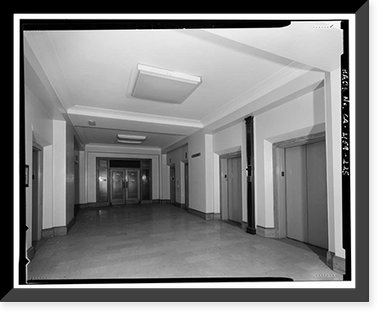 Historic Framed Print, Los Angeles City Hall, 200 North Spring Street