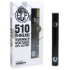 "Sleek Elf Stick 510 Thread Vape Battery in Black"