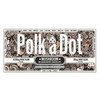 Polk A Dot Mushroom Chocolate Bar - 10,000mg: Front view showcasing the elegant packaging of this premium mushroom-infused chocolate. Each bar is divided into 20 pieces of 500mg each, perfect for tailored dosage.