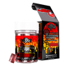 A refreshing image of EXODUS Mushy Drops in Strawberry Lemonade flavor