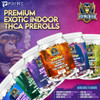 Flying Kush Exotic Indoor Premium THCA Pre Rolls 1.75G Flavors