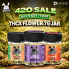 GEEK'D THCA Flower Extracts Jar 7G Buy 9 Get 1 Free