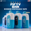 Fifty Bar Nixodine Disposable Vape Main Flavors