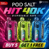 Pod Salt Hit 40k Vape Texas Compliant