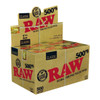 RAW 500'S CLASSIC 1¼ ROLLING PAPERS 500 COUNT PACK (DISPLAY OF 20 PACKS)