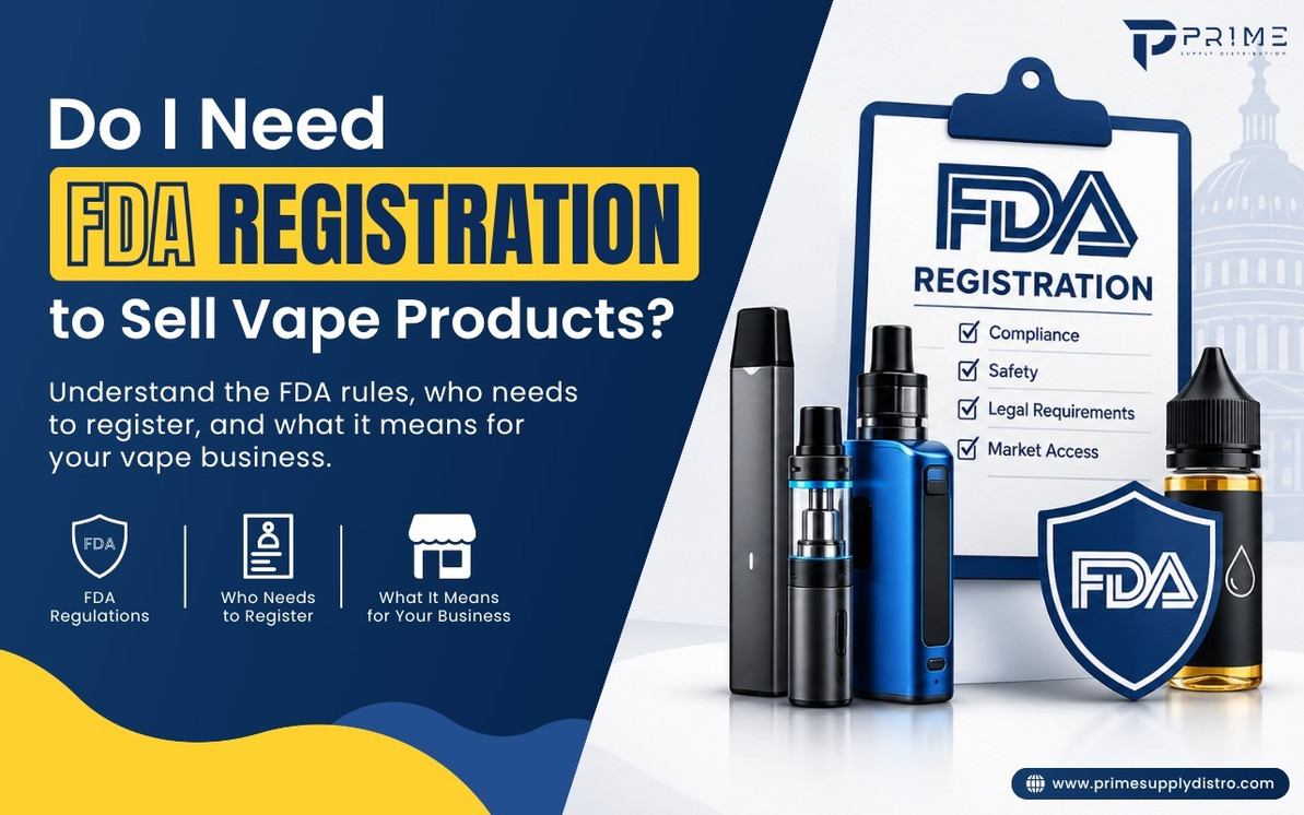 Do I Need FDA Registration to Sell Vape Products?