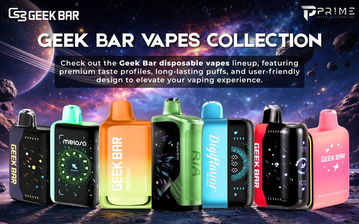 Geek Bar Wholesale: One of the Strongest Disposable Vape Brands in the U.S. Market